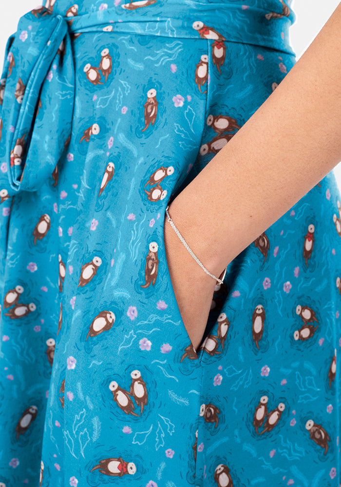 Lottie Otter Print Dress