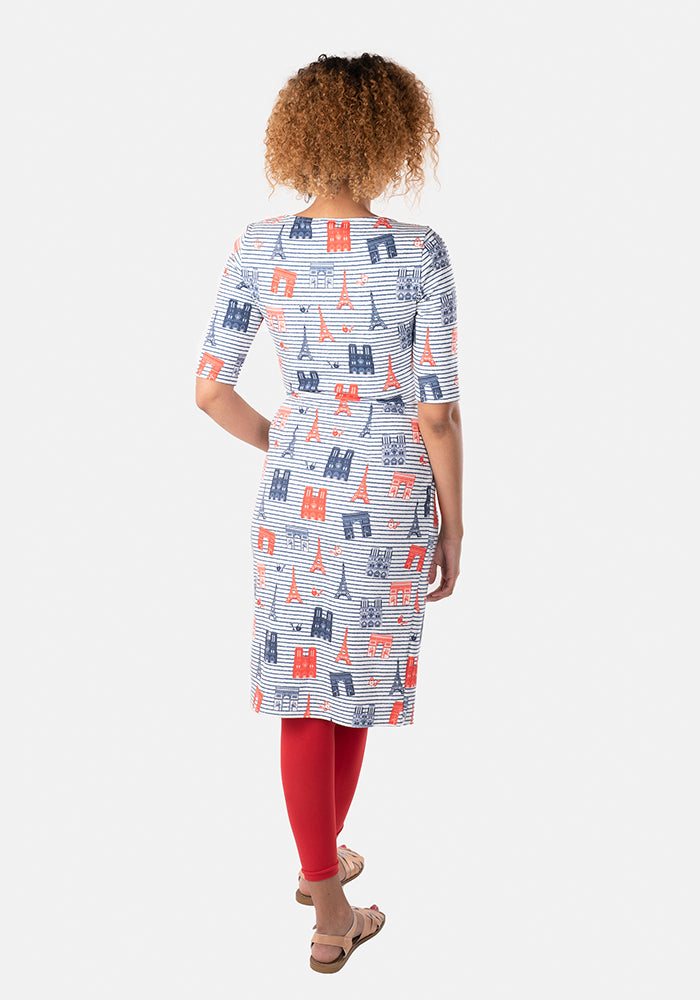 Luella Paris Print Dress