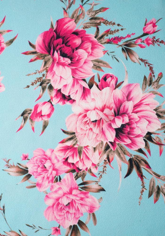 Margo Occasion Floral Print Swing Dress