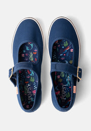 Navy Mary Jane Pumps