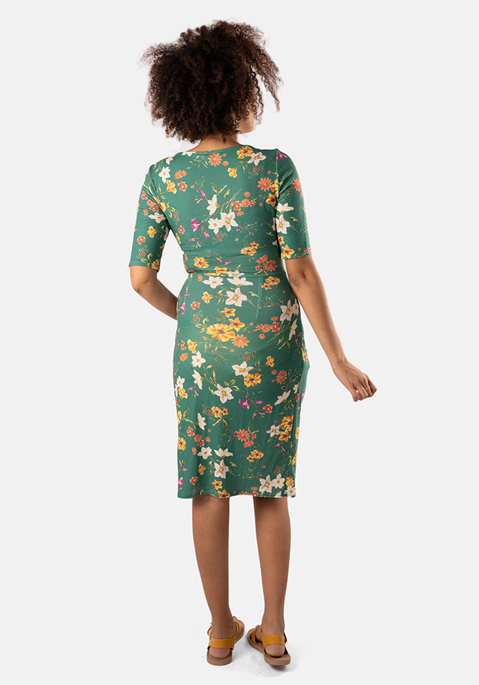 Maysa Spring Floral Print Dress