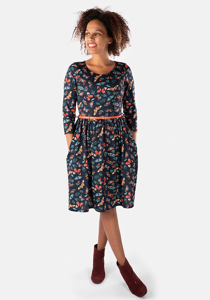 Melvin Moths & Butterfly Print Dress