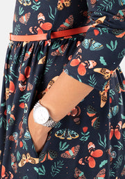 Melvin Moths & Butterfly Print Dress