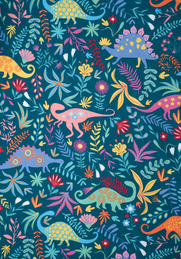 Children's Dinosaur Print Dress (Miasaura)