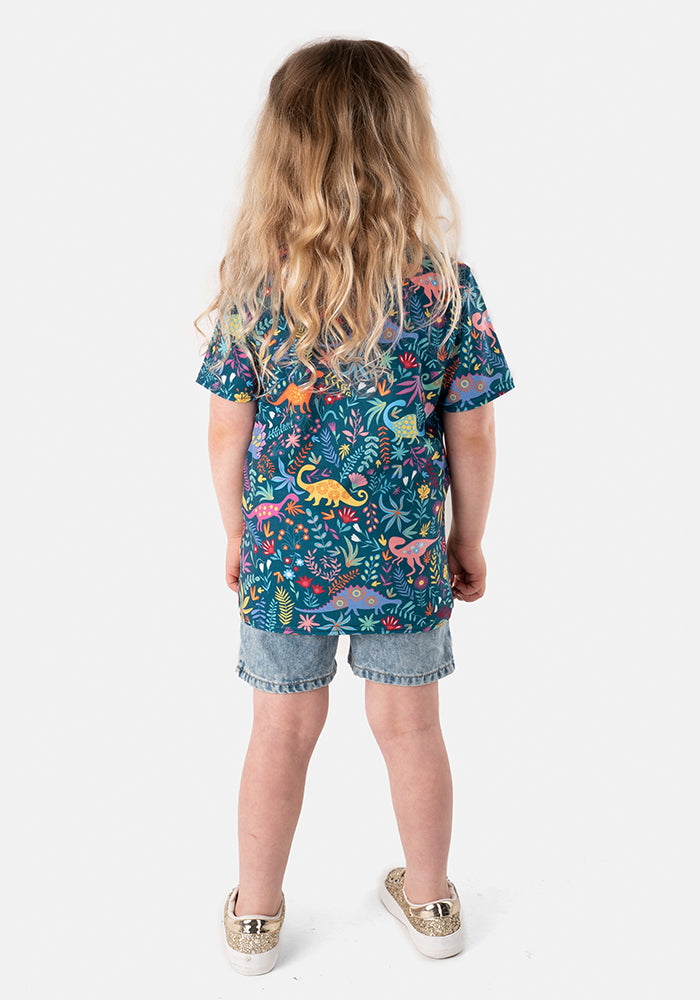 Children's Dinosaur Print T-Shirt (Miasaura)