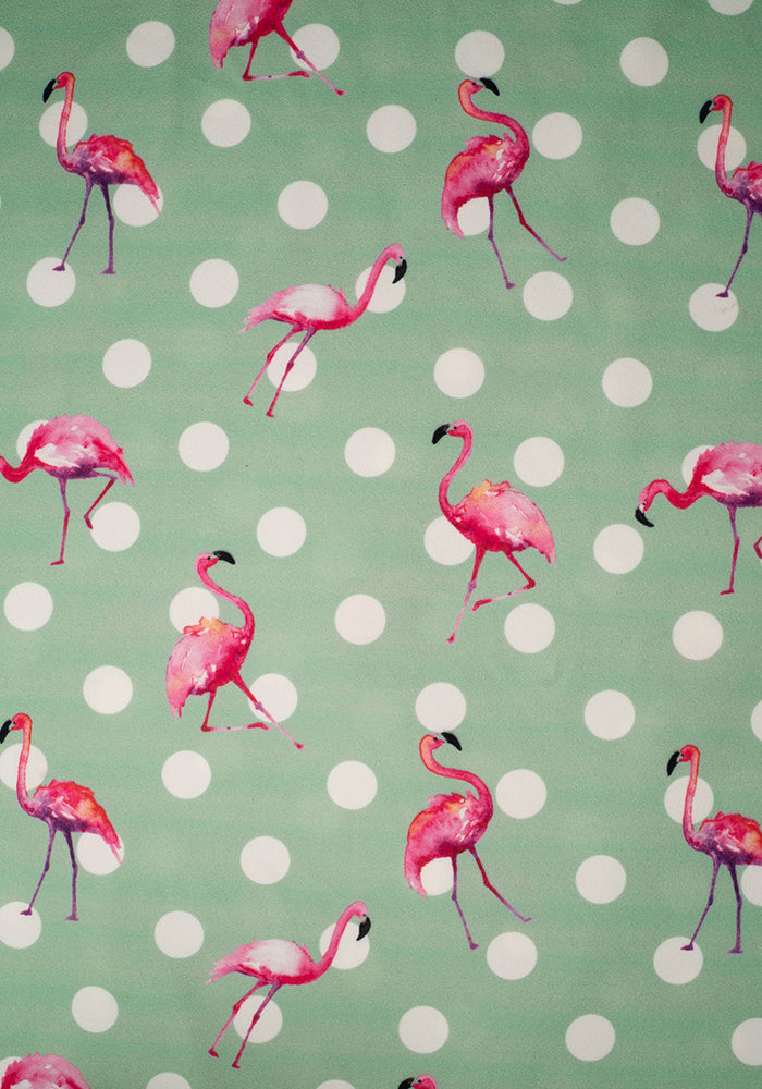 Mildred Spot Flamingo Swing Dress