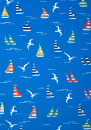 Mimi Sailboat & Seagull Print Dress