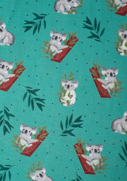 Mitzi Green Koala Print Dress