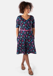 Mrs Pots Tea Party Print Dress