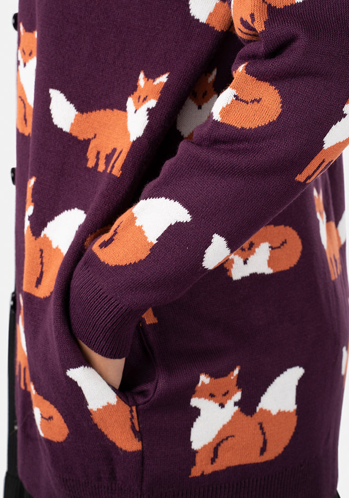 Mulberry Fox Cardigan