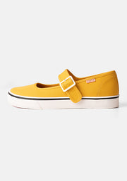 Mustard Mary Jane Pumps