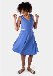 Mysha Blue Wrap Dress
