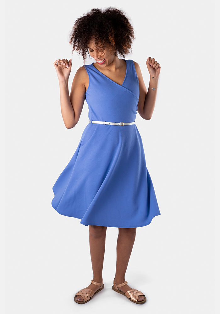Mysha Blue Wrap Dress