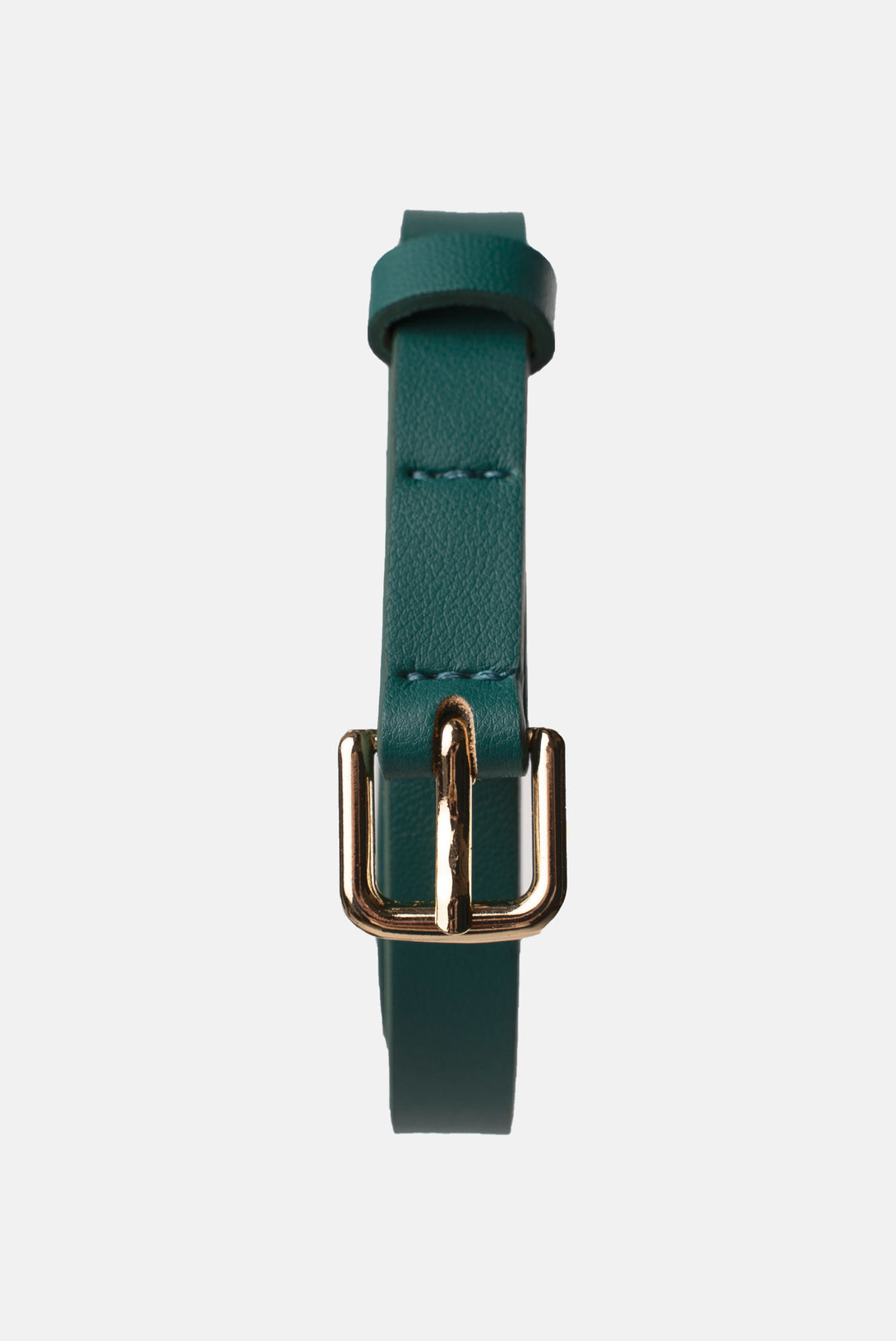 Front view of Forest Statement PU Belt