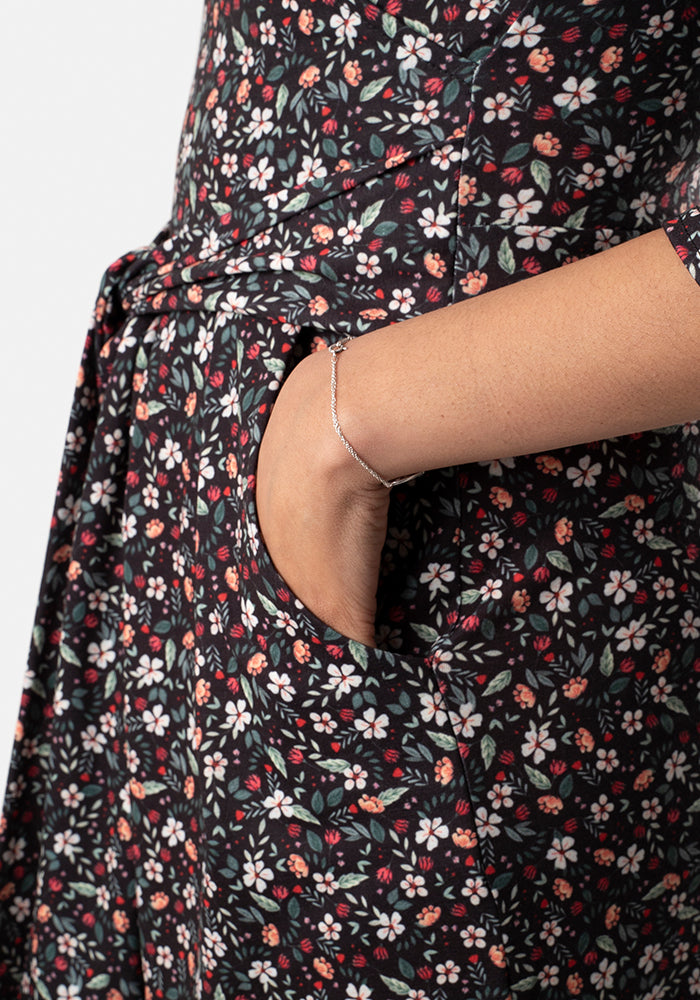 Nia Ditsy Floral Print Dress