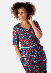 Nicky Mini Bright Animal Print Dress