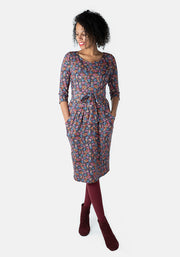 Nina Floral Print Dress