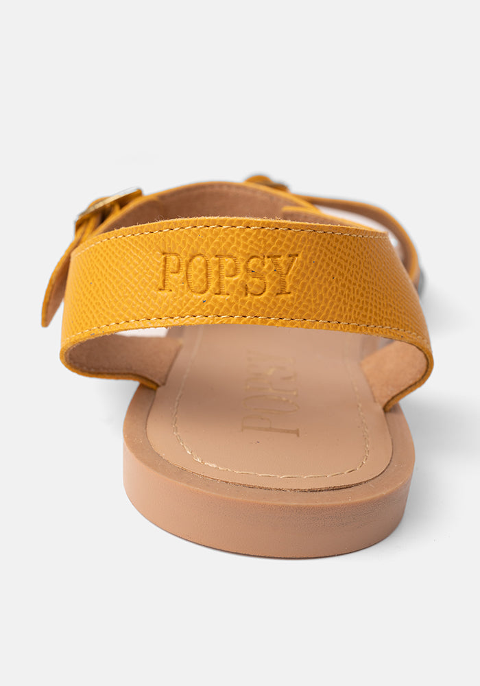 Mustard Popsy Sandals