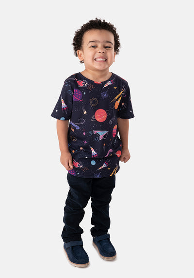 Orion Planet & Spaceship Children's Unisex T-Shirt
