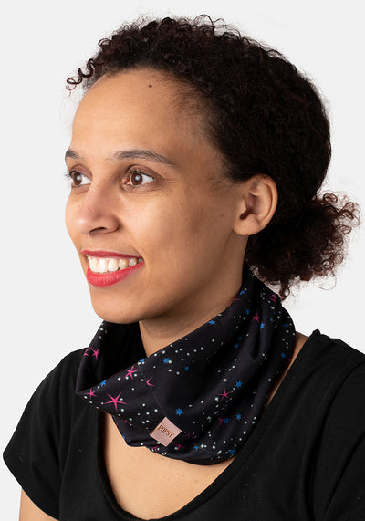 Star Print Reversible Popover (Brogan)