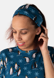 Pablo Penguin Print Reversible Popover