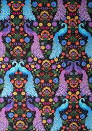 Pavo Peacock Print Dress