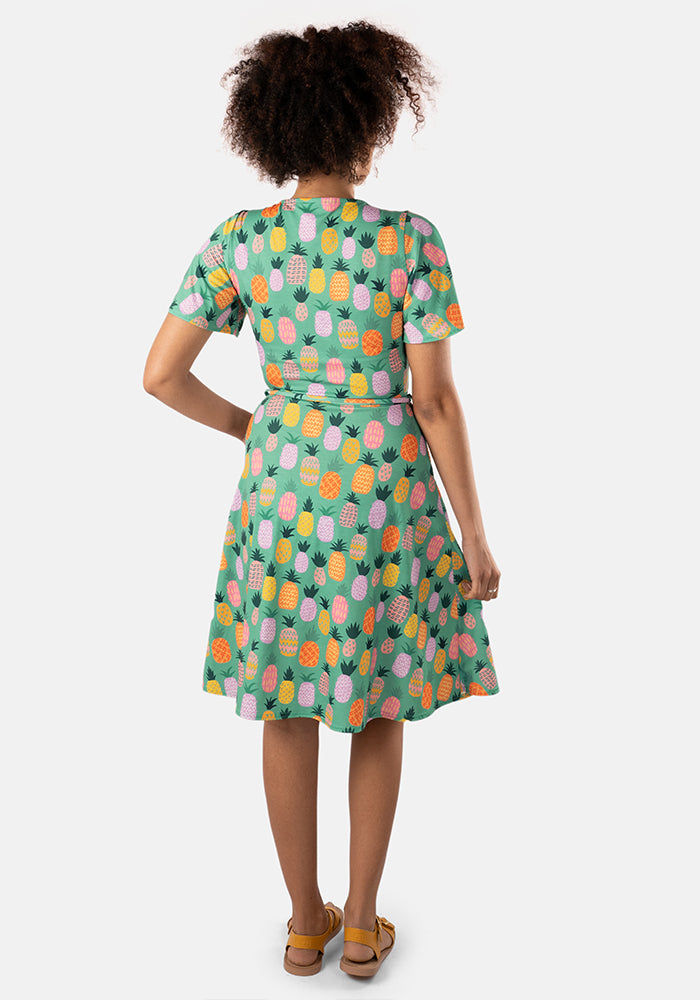 Penele Pineapples Print Dress