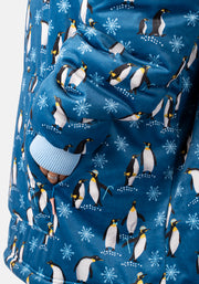 Popsy Pop-On Oversize Penguin Print Hoodie