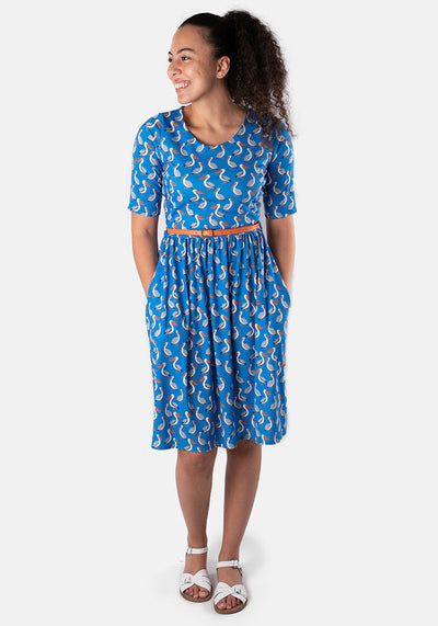 Petros Pelican Print Dress