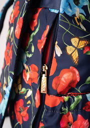 Poppy Print Rucksack