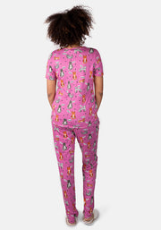 Princess Cat Print Pyjama Set
