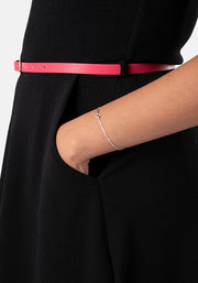 Prisha Black Pinafore