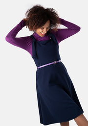 Prisha Navy Pinafore