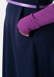 Prisha Navy Pinafore