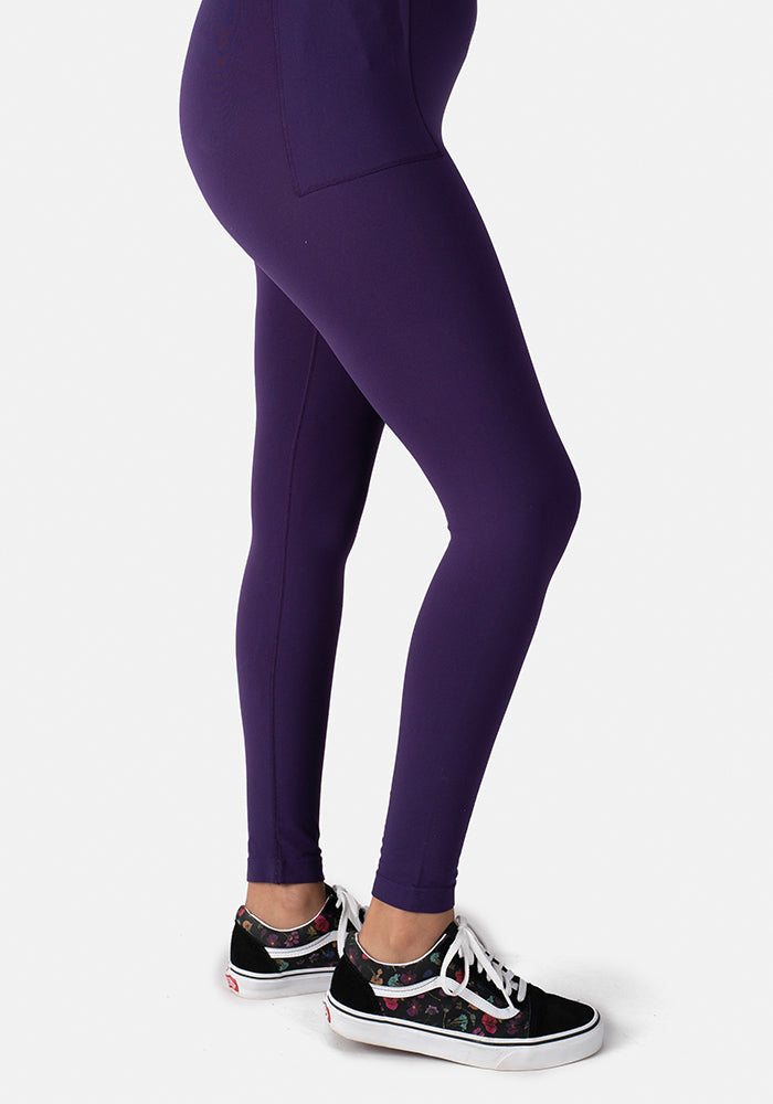 Fourth angle of Purple Longpops - Comfortable &amp; Versatile Layering Essential