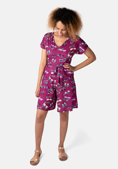 Rae Sunglasses Print Playsuit