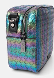 Rainbow Metallic Camera Bag