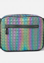 Rainbow Metallic Camera Bag