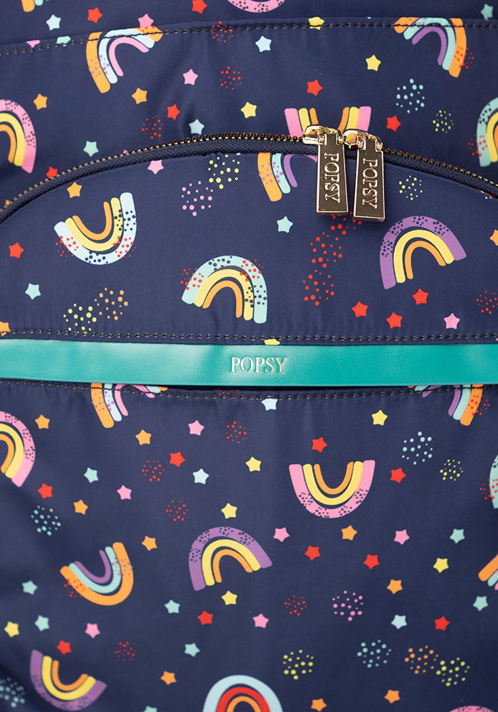 Navy Rainbow Rucksack