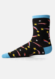 3 Pack Dog, Rainbow Star & Stripe Knit Socks