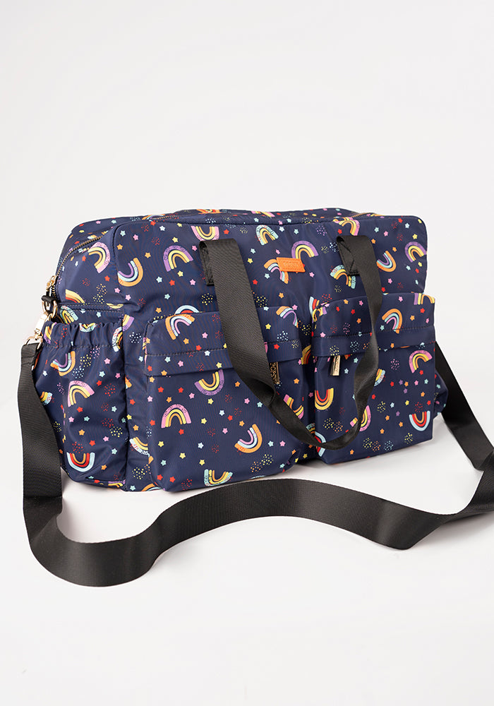 Rainbow Print Holdall