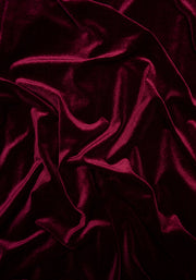 Elfin Wine Velvet Swing Dress