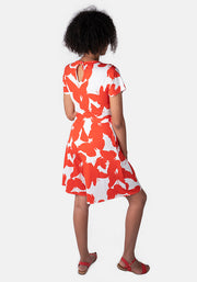 Keeley Butterfly Print Playsuit
