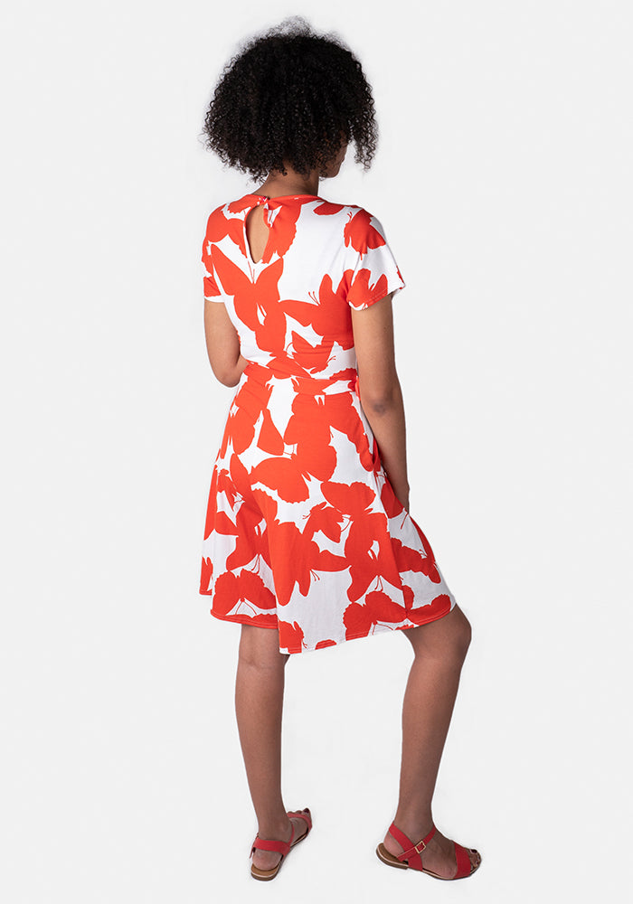 Keeley Butterfly Print Playsuit
