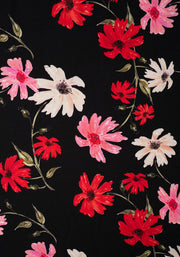 Roslyn Bright Daisy Print Midi Dress