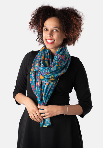 Dinosaur Print Scarf