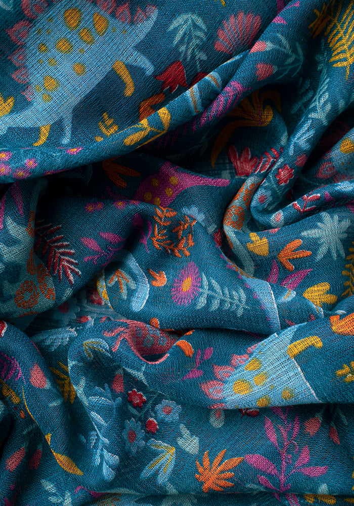 Dinosaur Print Scarf