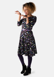 Sabrina Magical Print Dress
