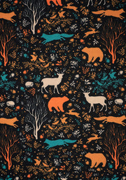 Saige Woodland Animal Print