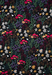 Samantha Black & Pink Floral Dress